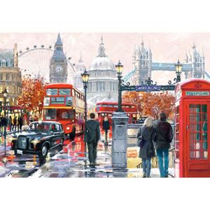 PUZZLE Puzzle 1000 pièces - CASTORLAND - Londres Collage 