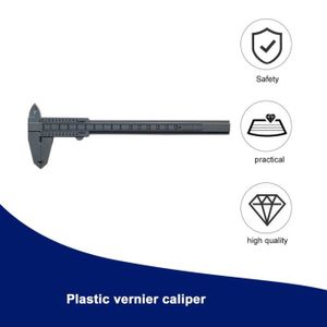 80mm Pieds /à Coulisse en Plastique Mini Vernier R/ègles de Pr/écision Professionnel Num/érique Caliper Pied /à Coulisse Pied /à Coulisse