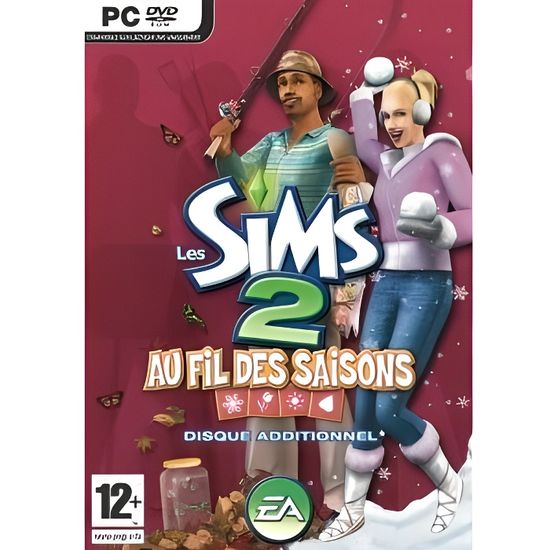 Jeu Les Sims 2 Deluxe (Jeu De Base + Nuits De Folie) Sur PC - Bon état, Expédition Rapide