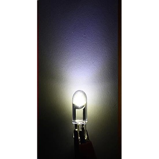 10 Ampoules LED W5W T10 12V – Blanc Froid 6000K Pour Éclairage Intérieur Voiture (Plaque, Porte, Coffre) – Économiques Et Faciles à Installer