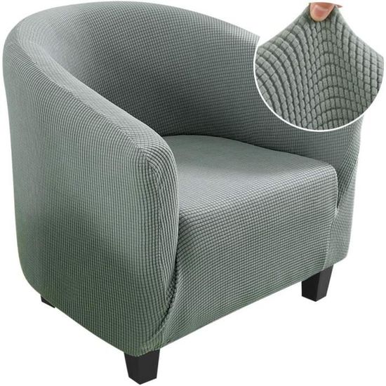Housse Extensible De Fauteuil Cabriolet Chesterfield 1 Place - Protection Canapé Biélastique