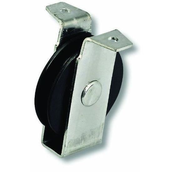 Poulie Fixe En Alliage De Zinc 52 Mm - Pour Modélisme, Bricolage, Projets DIY, Charge Max 180 Kg
