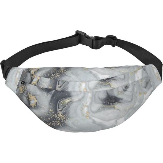 Sac Banane Tendance Pour Femme, Sac Banane Avec Sangle Réglable, Petit Sac Banane Pour Voyage, Entraînement, Course à Pied, Randonnée, Beige, Sacs