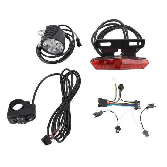 GOTOTOP Lampe de vélo Lumière de vélo Feu arrière de charge USB pour