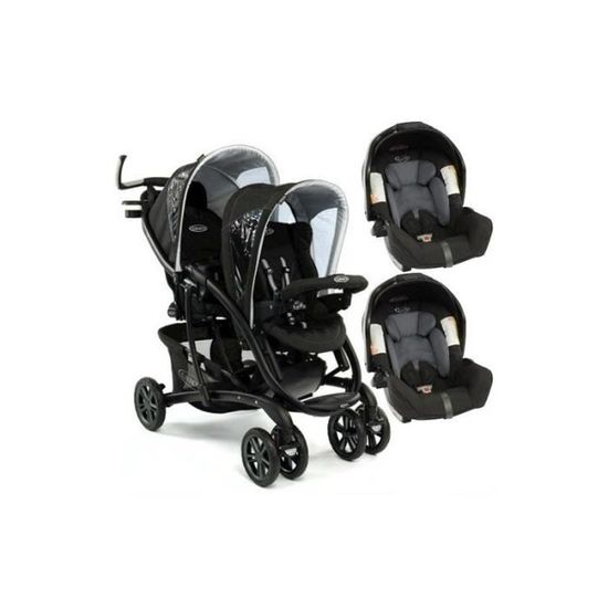 Poussette double quattro tour outlet