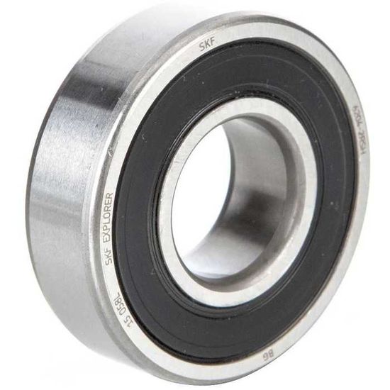 2 Pièces Roulements à Billes 6204-2RS 20x47x14mm Double Étanchéité Acier Chromé Pré-lubrifiés XiKe
