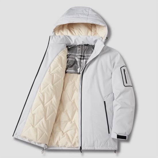 Sweat à Capuche Zippé Homme Grandes Tailles - Hoodie Confortable Hiver Streetwear Jusqu'à 5XL