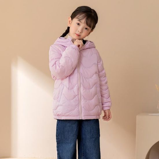 Doudoune Sans Manches Enfant - Veste Polaire Hiver Garçon Fille - Chaud Et Confortable