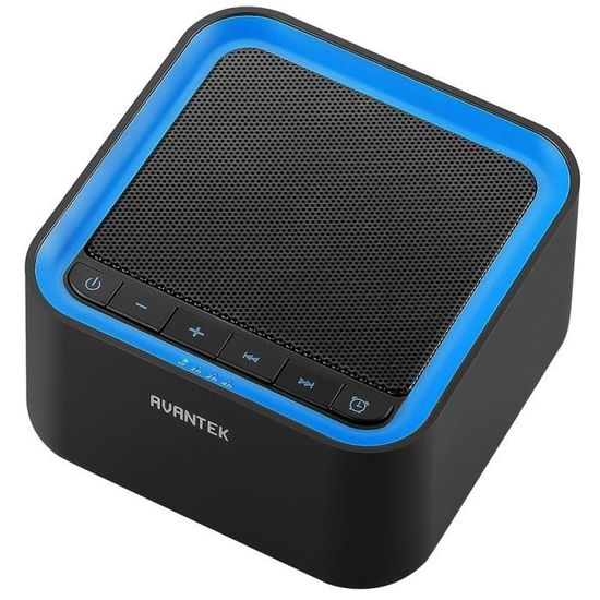 AVANTEK WN1B Appareil de Sommeil Thérapie Sonore à Bruits Blancs avec 20 Sonorités Reposantes