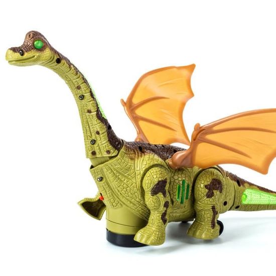 Dinosaures Jouet, Rugissent Réalistes Dinosaure, Jouet Figurine de Dinosaure pour Enfant de 3 ans de plus - 40*20*35cm - VERT