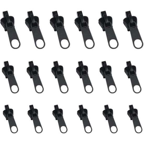 Lot De 20 Languettes De Rechange En Métal Pour Fermeture