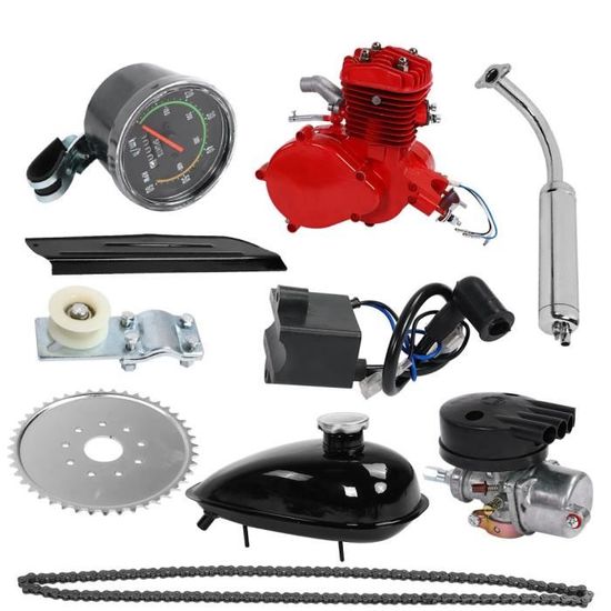 Kit moteur thermique on sale de vélo 80cc