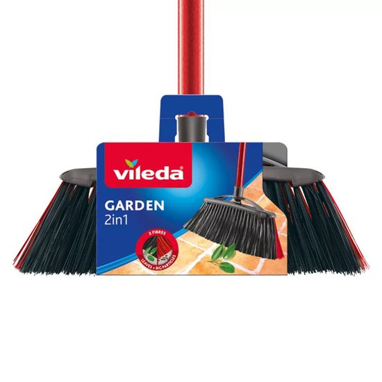 vileda brosse balai exterieur 2 en1 jardin poignee cdiscount au quotidien