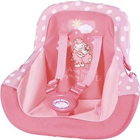 Zapf Creation 701140 Siège de voyage pour Baby Annabell