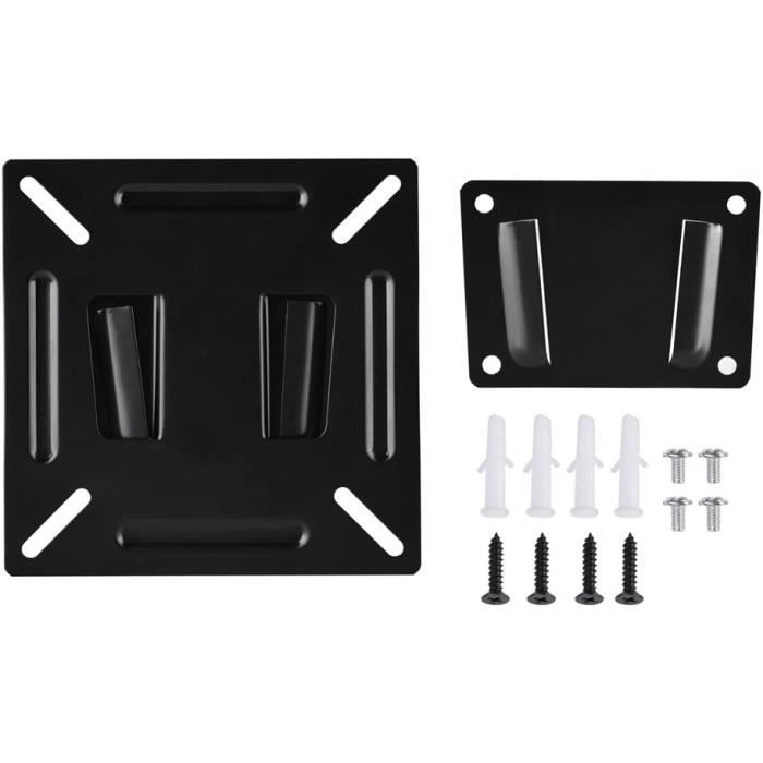 Lot De 4 Supports Muraux Pour Caméra - Réglables 360° Intérieur/Extérieur, Fixation Solide Anti-Rouille Pour Surveillance