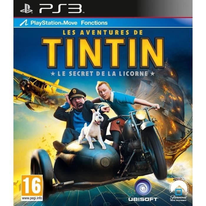 Tintin Le Secret De La Licorne Jeu Console Ps3 Achat Vente