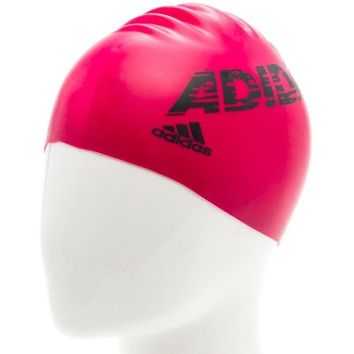 Bonnet de Bain Rose Graphic Enfant Natation Adidas U