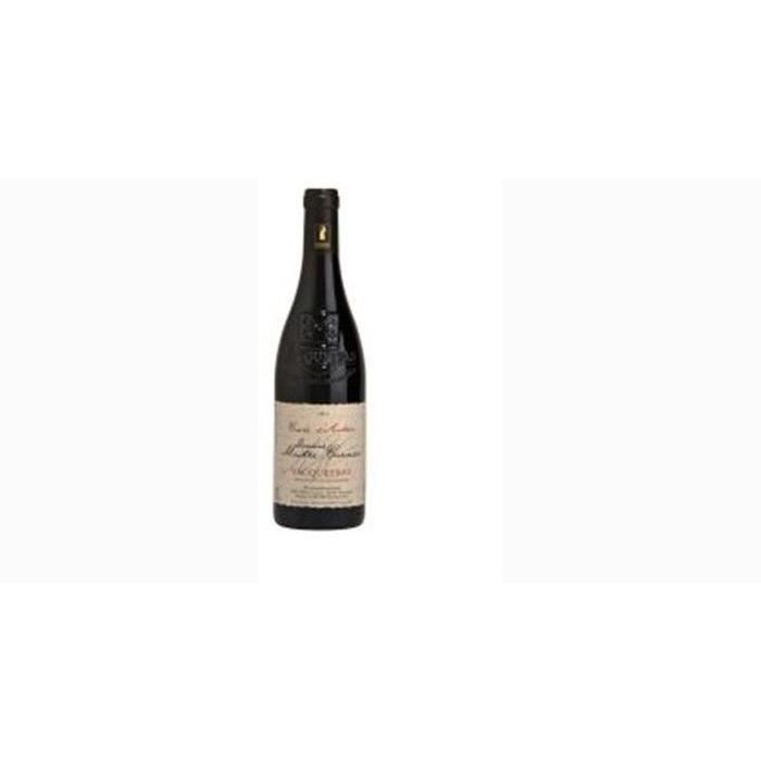 6 bouteilles - Vin rouge - Tranquille - Domaine Maitre Curnier Cuvée d'Antan Vacqueyras Rouge 2018 6x75cl