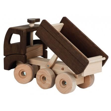 Grand camion benne bois Goki Nature