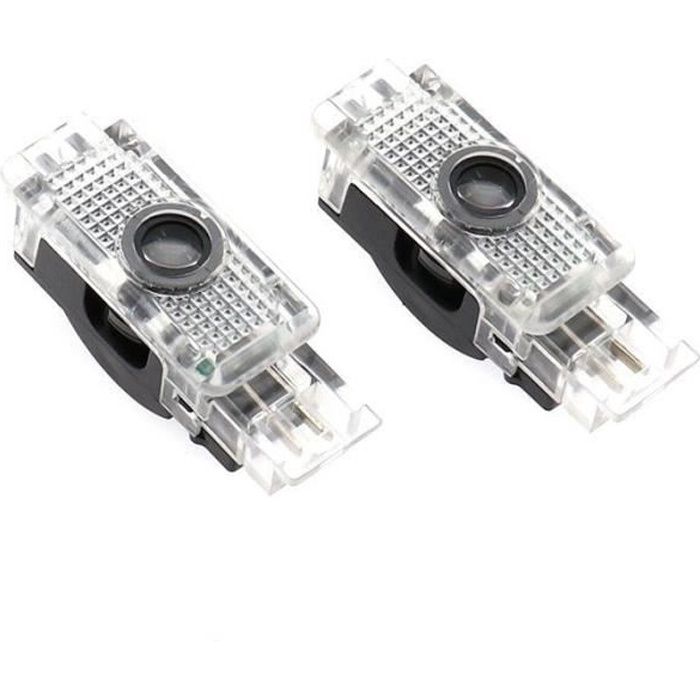 Mercedes AMG -Projecteur Laser pour Mercedes Benz W203 Logo LED W209 W240 R171 R199 SLK CLK SLR classe C, feu de porte de voiture, 2