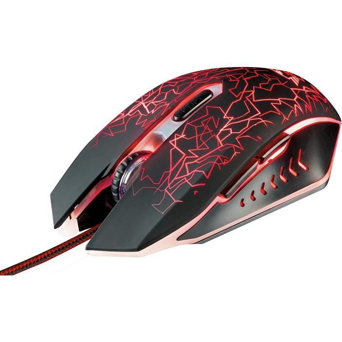 SOURIS Trust Gaming GXT 105 Souris Gamer, 800 - 2400 dpi, 6 Boutons Réactifs650