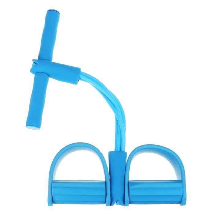 Sangle de musculation cuisses adducteurs pectoraux leg trainer Bleu Wir38