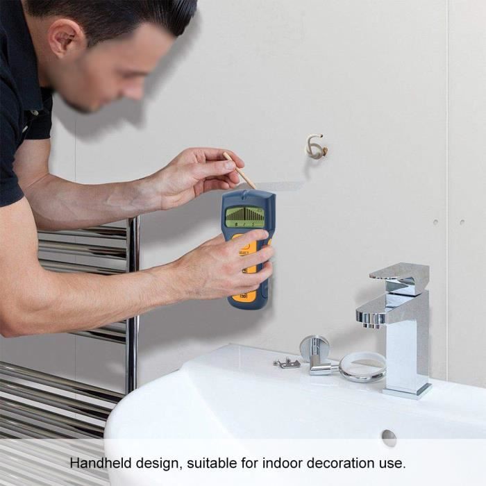 Scanner de trouvaille de bois, Scanner mural efficace précis, travailleur de locataire d'inspecteur d'alarme Flash ergonomique