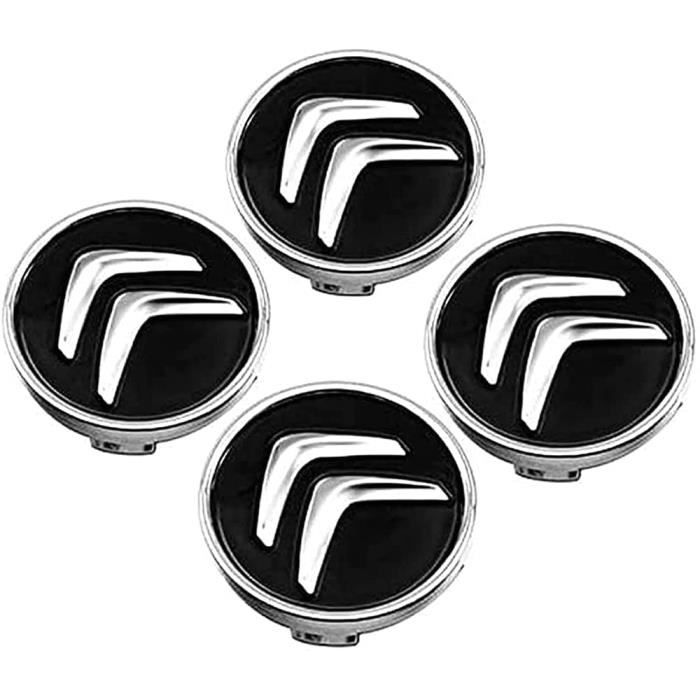 4pcs voiture roue centre cache moyeux enjoliveurs pour citroen c3 c4 c5 elysee berling xsara picasso saxo cactus ds3 ds4, automobi