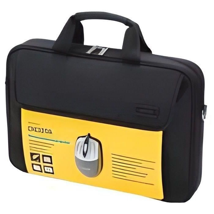 DICOTA Sacoche ordinateur Value Toploading Kit avec souris optique USB - 15.6 
