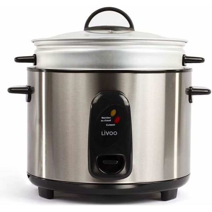 DOMOCLIP DOC100A Cuiseur à riz et vapeur - Inox