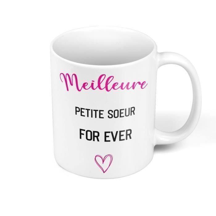 Mug Céramique Meilleur Petite Soeur For Ever Coeur Famille