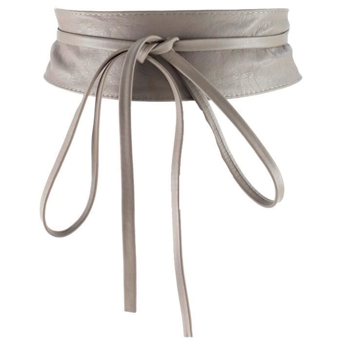 CE126823I-OE-Bambina - Ceinture Cuir Femme à Nouer - histoireDaccessoires