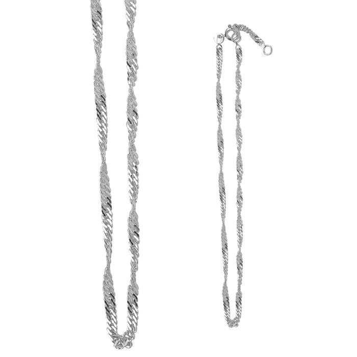 Laval - Chaîne de cheville argent 925-1000e
