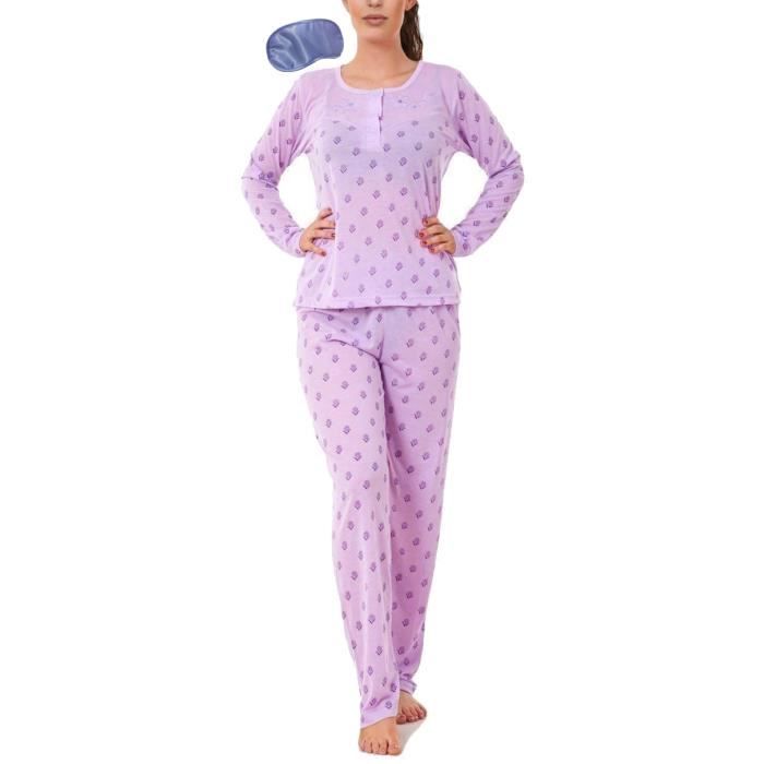 i-Smalls Ladies Pyjama Set All Over Sunflowers Ultra Soft Cotton Long Sleeves