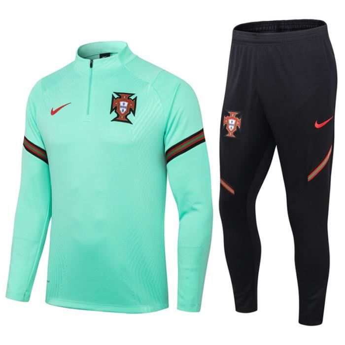 Survêtements Foot Homme Portugal - Maillot Foot Homme 20-21 Survêtements Foot Maillot de Foot - Haut et Pantalon