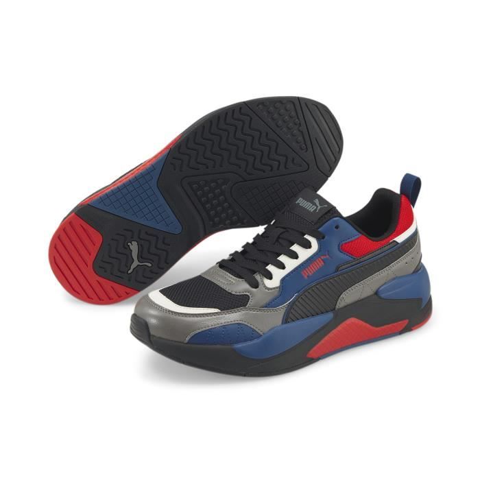 Sneakers Puma X-Ray 2 Square - blanc cassé/noir/rouge vif