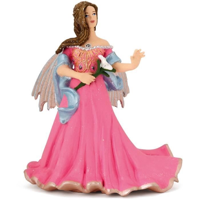 PAPO Figurine Elfe rose au lys Pour Enfant