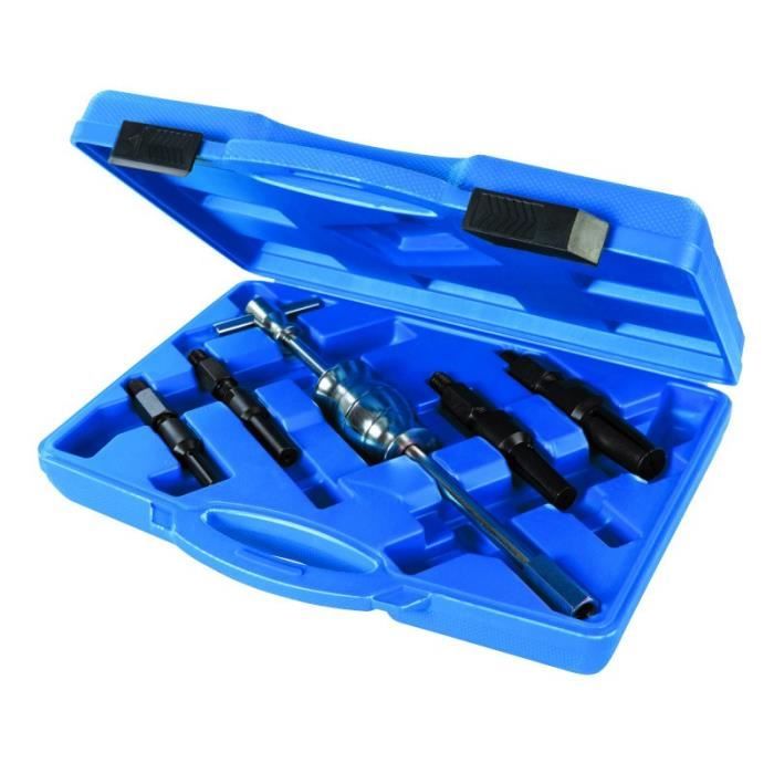 Kit d'extracteur pour roulements intérieurs borgnes 5 pcs 12 - 32 mm - Automobile
