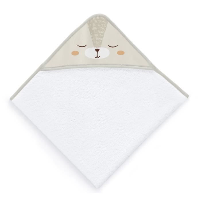 TANUKI - Sortie de bain 100% coton 100 x 100 cm thème \