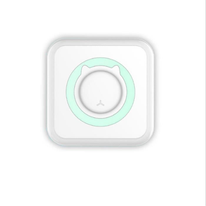 Mini imprimante de poche pratique étudiant mauvaise question thermique bluetooth téléphone portable photo données note imprimante