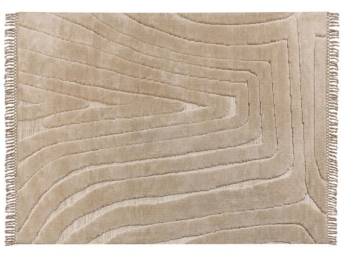 Tapis beige 300 x 400 cm SAZOO - Cdiscount Maison