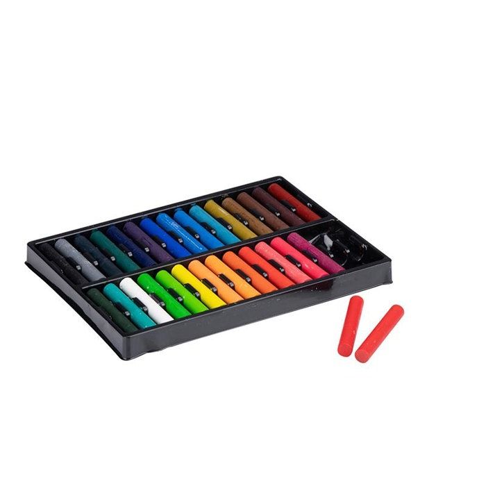Pastels à L'Huile Métalliques - Lot De 6, Texture Douce, Couleur Or, Pour Art, Bricolage, Enfants Et Artistes