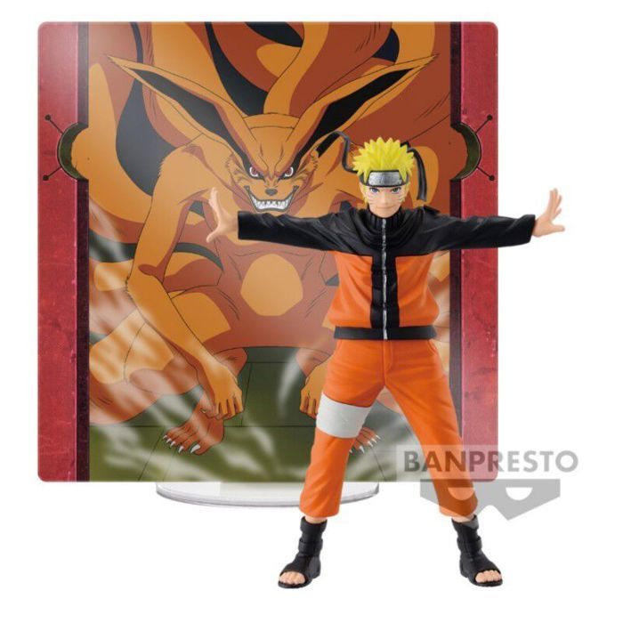 Figurine Banpresto Naruto Uzumaki PVC 13 cm Renard à Neuf Queues