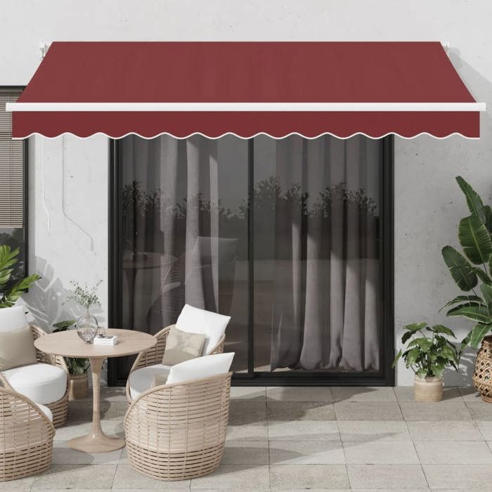 vidaXL Auvent rétractable automatique avec LED 350x250 cm - vue 3