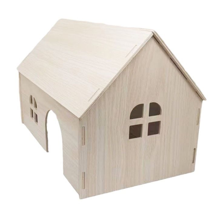 Meilleurs prix pour Petite cabane pour animaux avec toit et ventilation panneaux en bois massif 40 x 235 x hauteur 26 cm ACCESSOIRE DE CAGE