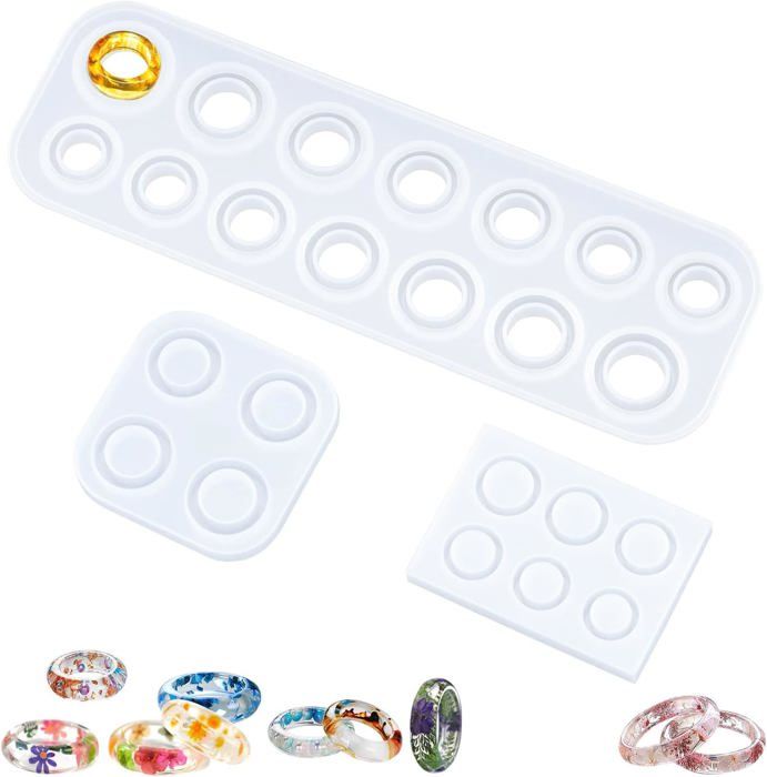 Moule En Silicone Pour La Fabrication De Sets De Table En Résine époxy En Forme De Rose