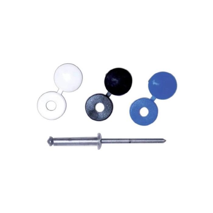 Lot De 30 Capuchons Pour Fente D'eau BAUHELD – 25-30 Mm, RAL 9003, Pour Fenêtres