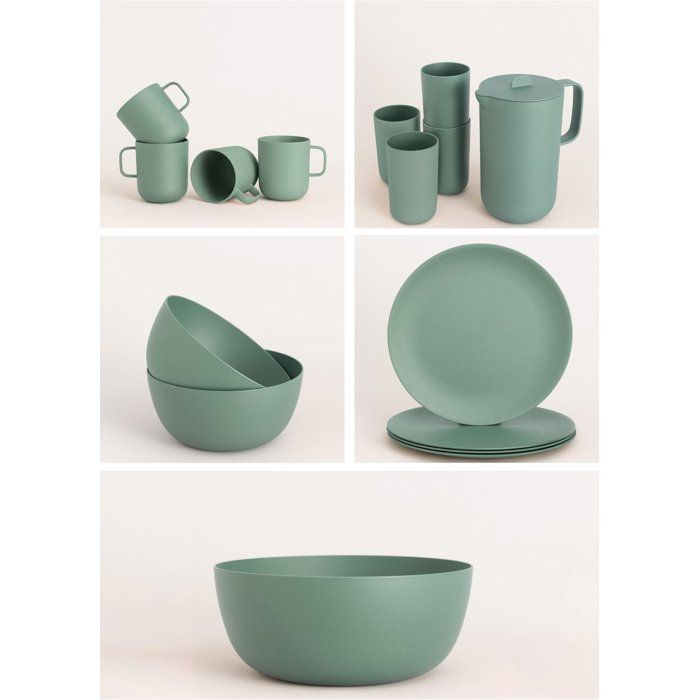 Vaisselle Extérieure - Create - Collection Éco - PLA - Vert Sauge