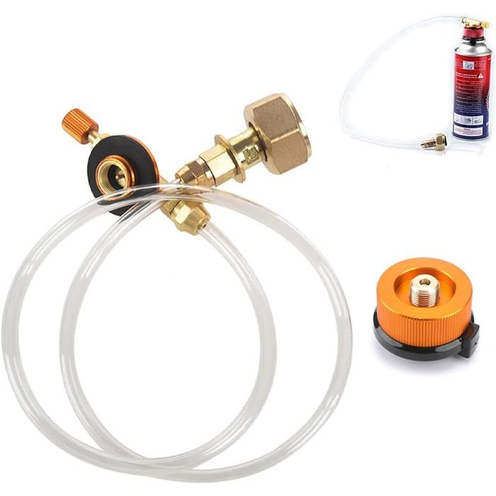 Type 2 -Lixada - adaptateur de réservoir de gaz pour poêle à gaz en alliage de titane