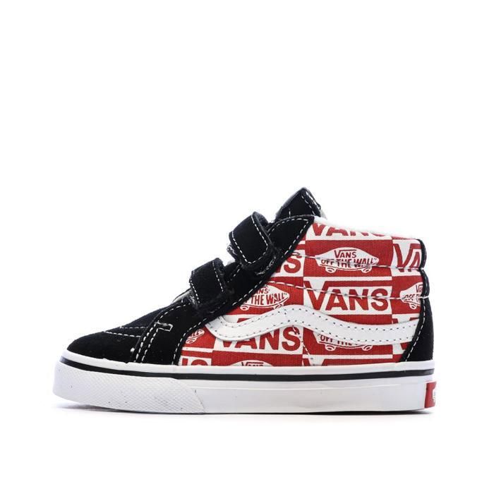 Vans Baskets Rouge/Noir Enfant Vans Td Sk8-mid Reissue V Logo